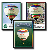 Custom designed Hot Air Balloon Trading Cards